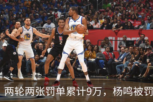 两轮两张罚单累计9万，杨鸣被罚下后还吃5万